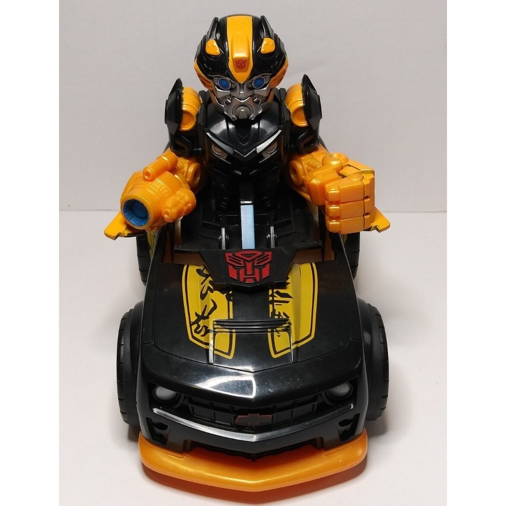 Transformers Bumblebee Pullback Bumper Transform Hasbro Tomy 2008 Great HTF Rare